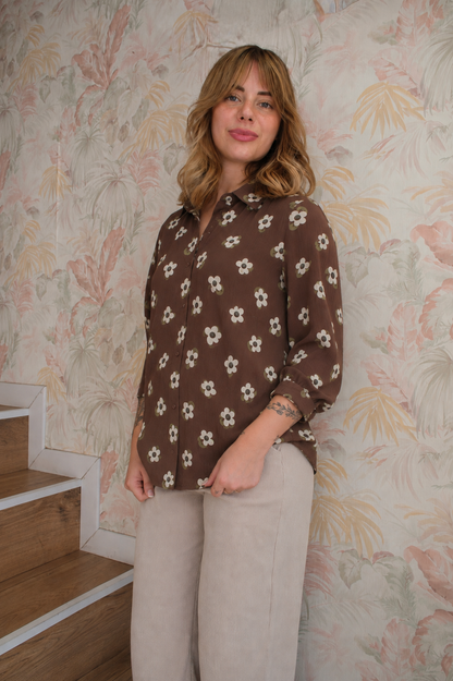 Pantalone a costine - BEIGE