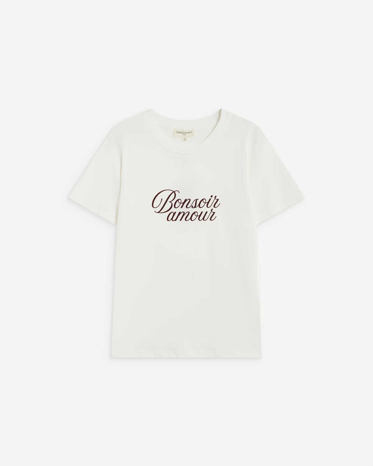 T-shirt Bonsoir amour - BURRO