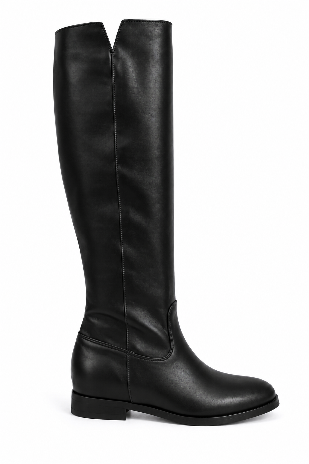 Stivali Helena in vera pelle basic - NERO