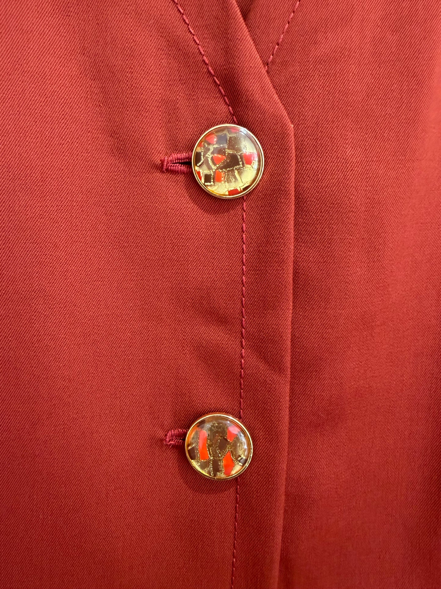 Giacca Vintage maniche corte - RUGGINE