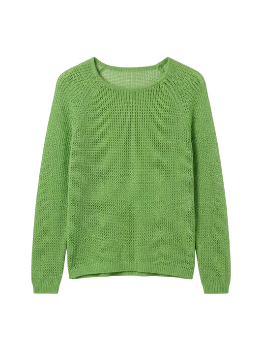 Maglia traforata - VERDE
