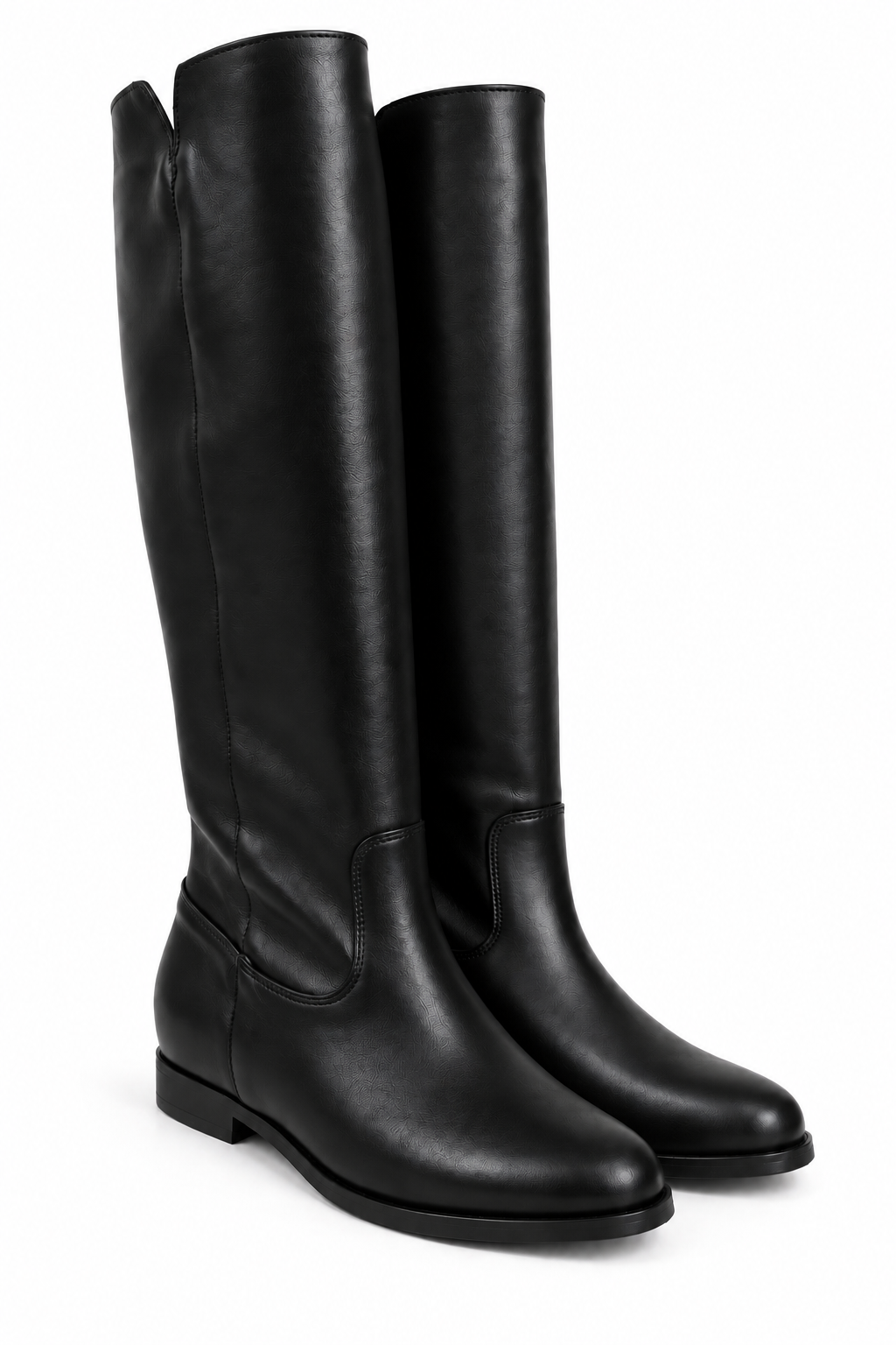 Stivali Helena in vera pelle basic - NERO