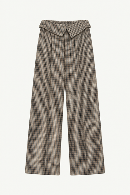 Pantalone quadretti - TORTORA