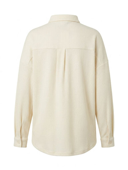 Camicia texture a rilievo - PANNA